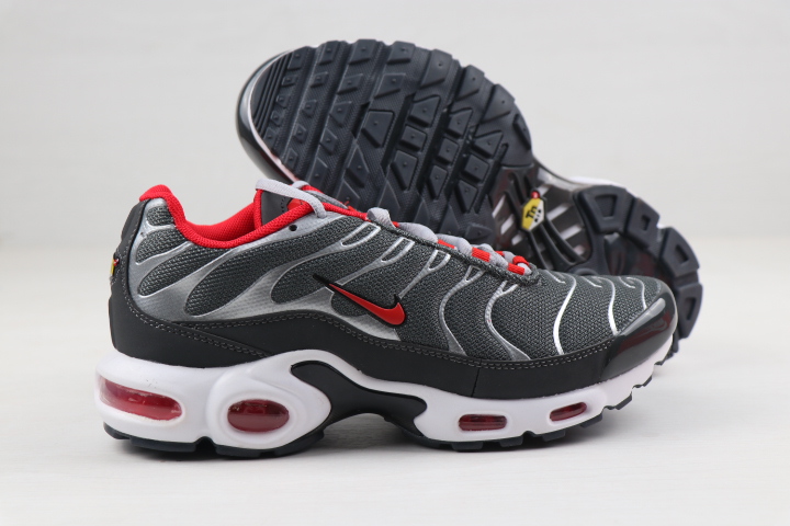 2020 Nike Air Max TN Plus Grey Black Red White Shoes